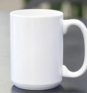 15oz Sublimation White Ceramic Mug Blanks