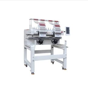 2 Heads Embroidery Machine