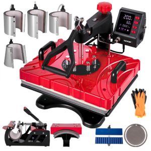 9 in 1 Heat Press Machine with Pen